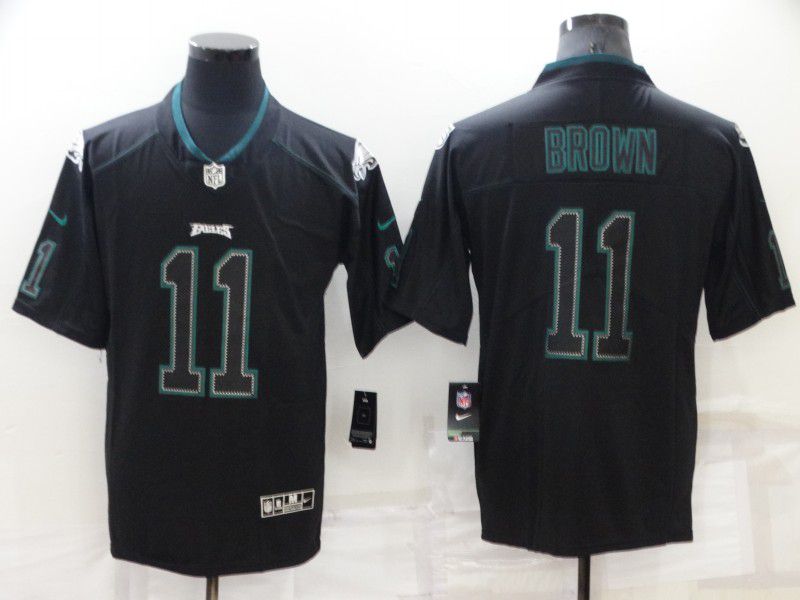 Men Philadelphia Eagles #11 Brown Black 2022 Nike Classic Edition NFL Jersey->philadelphia eagles->NFL Jersey